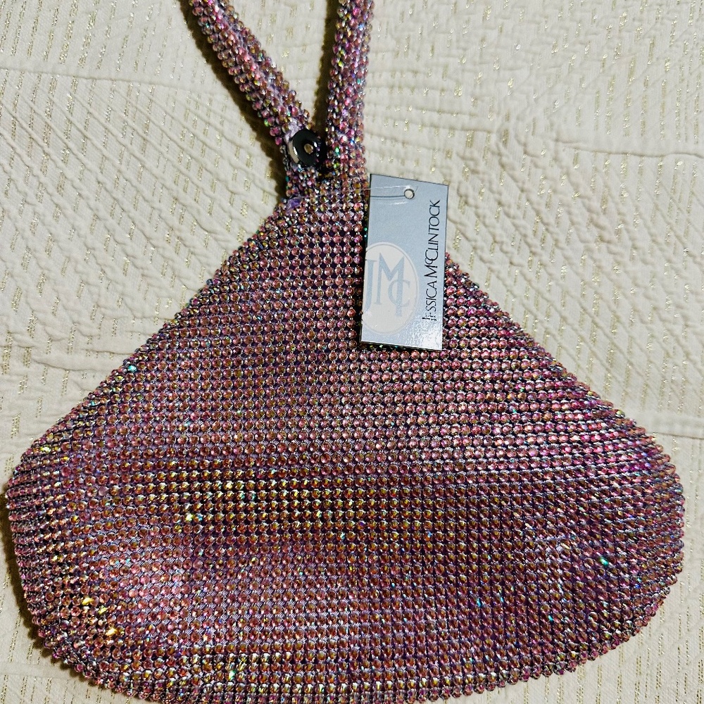 Iridescent lavender handbag - Picture 5 of 5